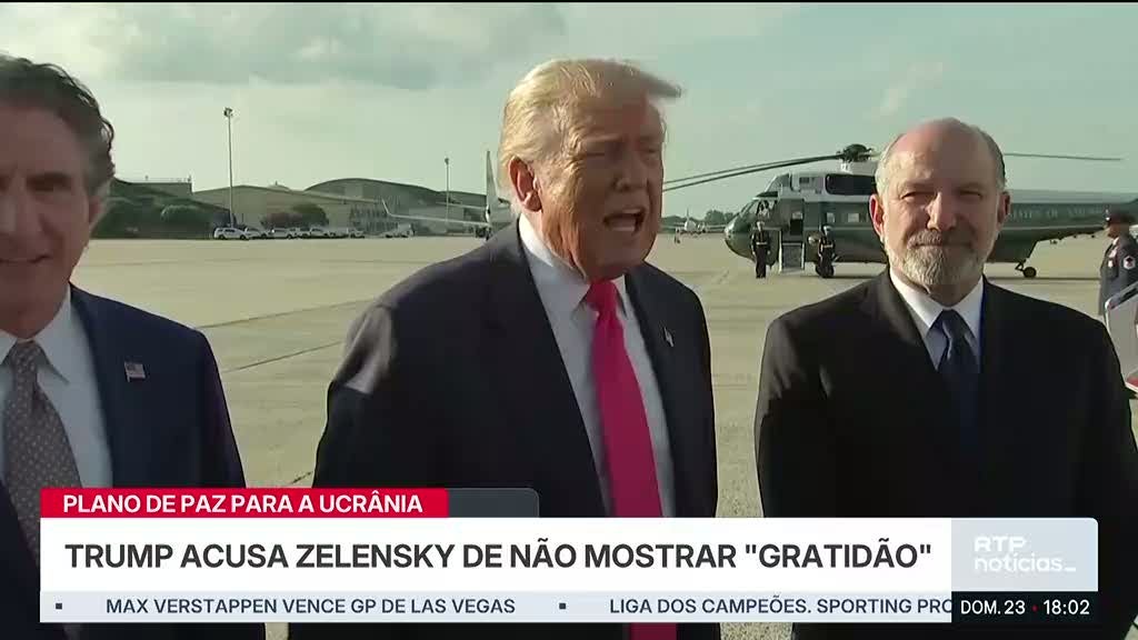 Presidente dos Estados Unidos voltou a ser duro com Zelensky