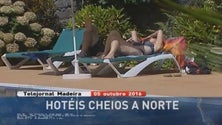 Hotéis do norte da Madeira com ocupação média de 80%