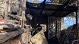 Imagem de Incêndio num barracão em São Martinho