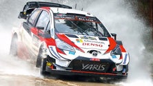 Imagem de Elfyn Evans mantém-se na liderança do Rali do Japão