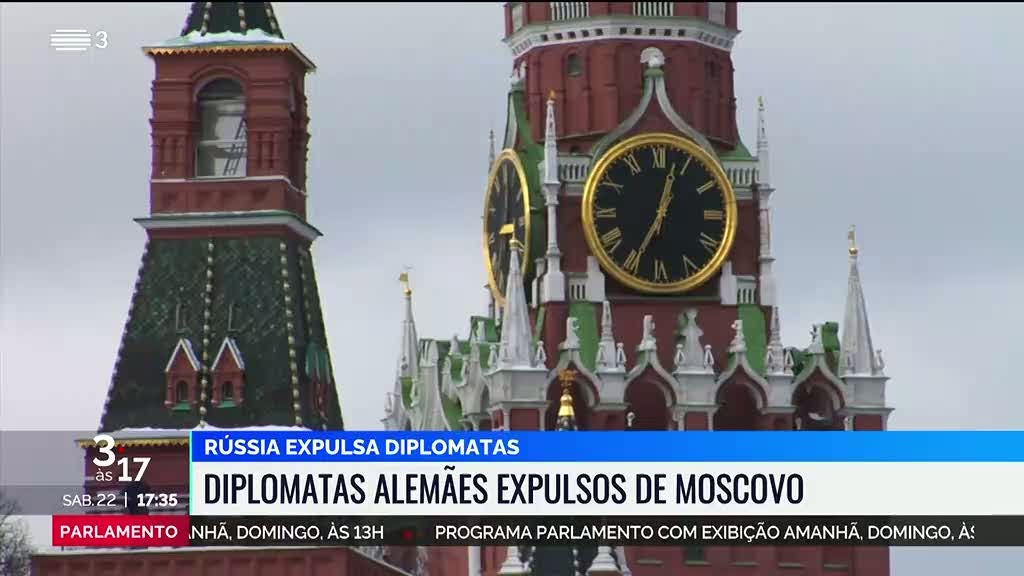 Rússia expulsa dois diplomatas dos EUA por ligações a caso de