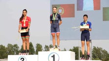Imagem de Jéssica Rodrigues conquistou uma medalha de bronze na prova de 10km pontos na vertente de estrada