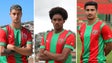 Marítimo apresenta três reforços para as equipas profissionais de formação