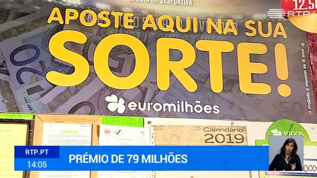 Jackpot do euromilh�es foi para Cernache do Bonjardim, na Sert�