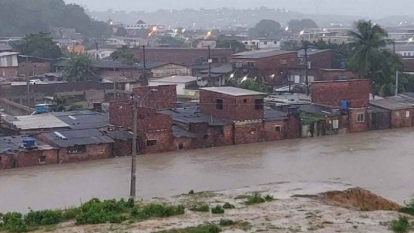 Chuvas no Brasil fazem 44 mortos e 56 desaparecidos