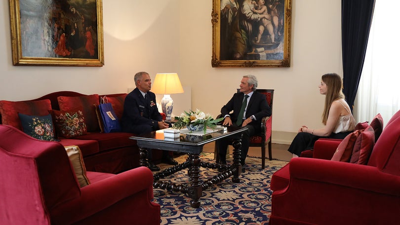 Imagem de Presidente da Assembleia Legislativa recebeu Major-General António Temporão