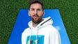 Imagem de Messi lança linha de roupa onde aparece paisagem dos Açores