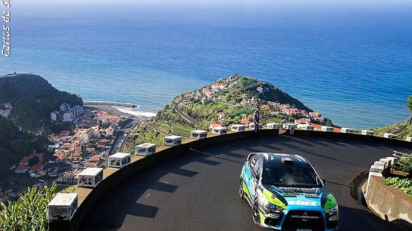 Imagem de Mitsubishi Lancer Evolução 10 de Vasco Silva vendido para o campeonato nacional de ralis