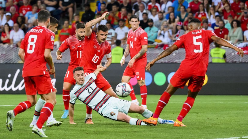 Imagem de Portugal perde na Suíça e `entrega` liderança à Espanha