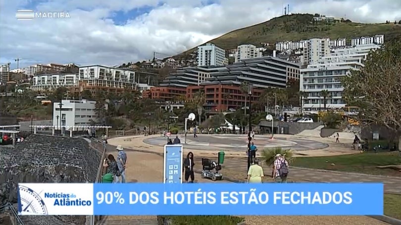 Covid-19: Perto de 90% dos alojamentos turísticos na Madeira estiveram vazios em junho