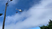 Imagem de Incêndio nos Prazeres está dominado (Vídeo)