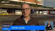 Imagem de Aeroporto da Madeira esgotou a capacidade de rastreio à Covid-19 – JPP (Vídeo)