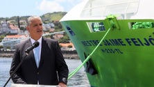 Imagem de Mestre Jaime Feijó: Novo navio da Atlânticoline já foi batizado [Vídeo]