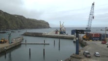Imagem de Obra de proteção do Porto das Lajes nas Flores deverá estar concluída em setembro