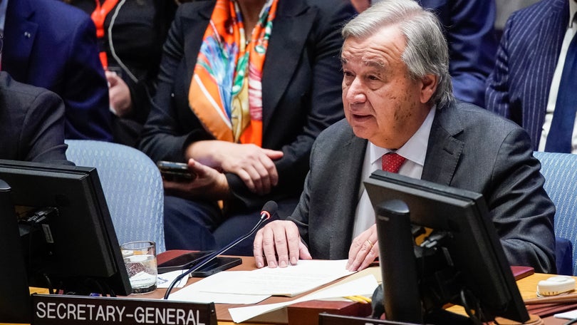 Imagem de Israel: Ministro israelita pergunta a Guterres «em que mundo vive»