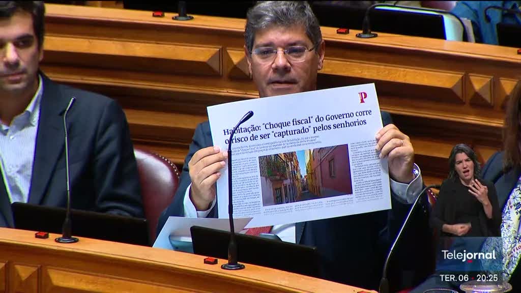Primeiro-ministro recusou terminar acordo com Chega na lei das rendas