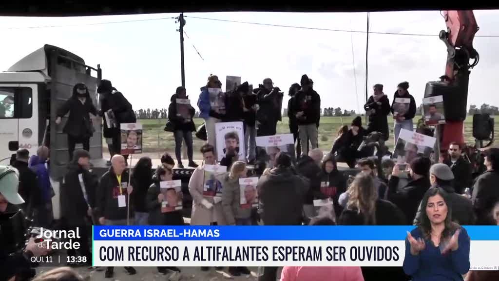 Familiares dos reféns enviaram mensagens de voz