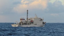 Imagem de Marinha acompanha navio russo durante passagem ao largo da Madeira