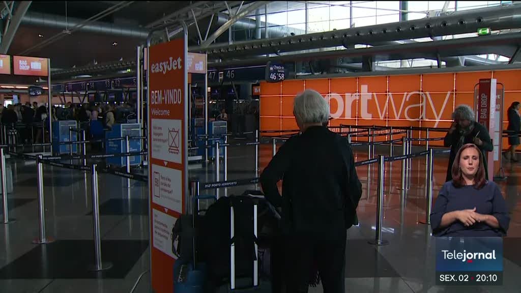 Greve de tripulantes da Easyjet atinge 80% dos voos