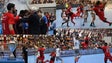 Imagem de Madeira Andebol perdeu final da Taça Challenge para o CSM Bucareste