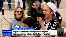 Imagem de Adeptos do Nacional fazem a festa no Funchal