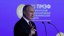 Imagem de Putin diz que União Europeia perdeu cerca de 400 mil milhões de euros com sanções