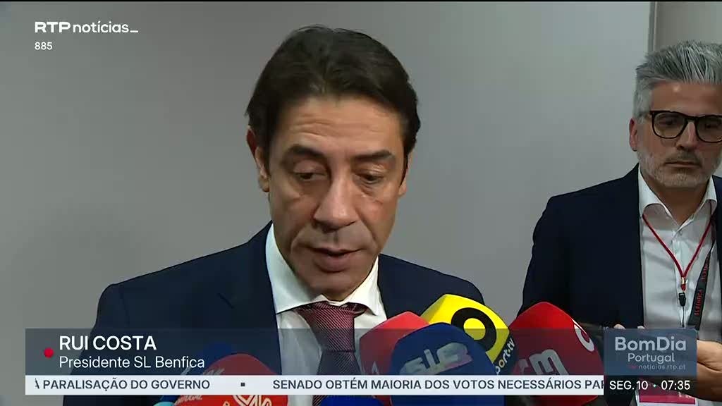 I Liga. Presidente do Benfica critica arbitragem do fim de semana