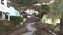 Chuva provocou inundações nos Açores (Vídeo)