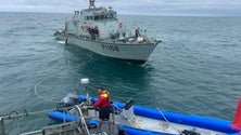Imagem de Detetada embarcação de alta velocidade ligada ao tráfico à deriva em Faro