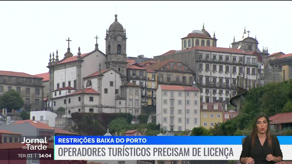 Restrições na Baixa do Porto. Operadores turísticos precisam de licença