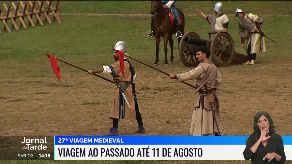 Viagem Medieval já se faz em Santa Maria da Feira