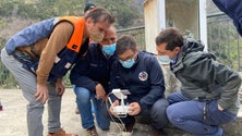 Imagem de Drone monitoriza escarpa (vídeo)
