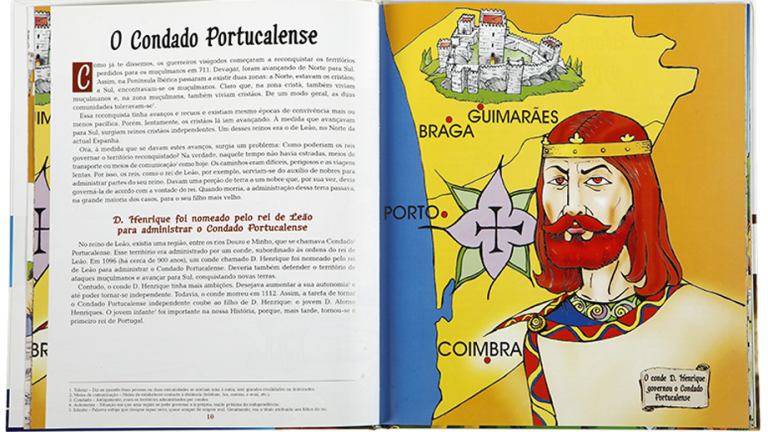 Imagem de Livro de crianças sobre história de Portugal lançado nos EUA