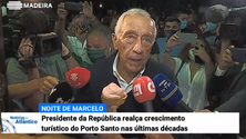 Imagem de Marcelo realça a evolução positiva do Porto Santo nas últimas décadas (Vídeo)