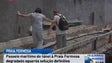 Imagem de Promenade da Praia Formosa encontra-se fortemente danificada ( video)