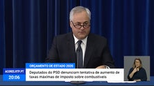 PSD denuncia tentativa de aumento de taxas máximas de imposto sobre combustíveis nos Açores [Vídeo]