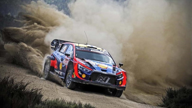 Imagem de Lappi lidera na Sardenha por um décimo de segundo