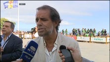Imagem de Albuquerque constrangido com as noticias do grave acidente no Rali (vídeo)