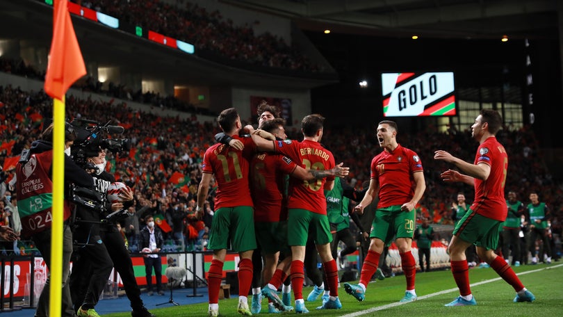 Imagem de Intervalo: Portugal sai em vantagem por 2-0