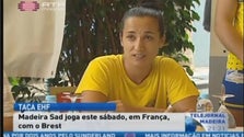 Madeira Sad feminino joga este sábado com o Brest (Vídeo)