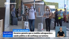 Imagem de Madeira garante que uso obrigatório de máscara na rua dá confiança ao turismo (Vídeo)