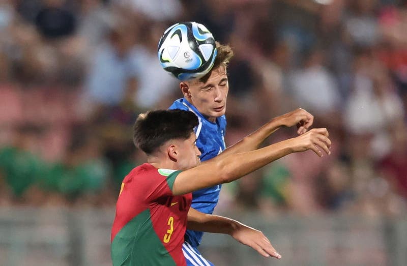 Portugal derrotado pela Itália na final do Europeu de sub-19