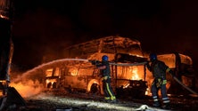 Imagem de Exército russo confirma ataque com mísseis a alvos em Kiev