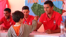 Marítimo visita escola do Salão na Calheta