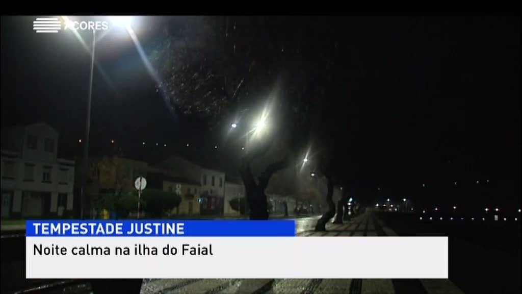 Noite de inverno no Faial (Vídeo)
