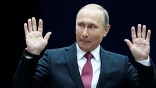 Imagem de Putin assegura que política de sanções do ocidente fracassou