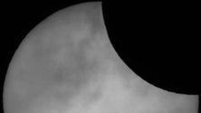 Imagem de No Dia de Portugal houve eclipse parcial do sol (Vídeo)