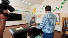 Imagem de Três freguesias de Santana com uma mesa de voto (vídeo)