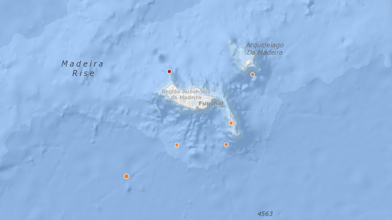 Imagem de Sismo de magnitude 1.5 registado no Porto Moniz