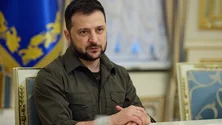 Imagem de Zelensky insiste em acusar a Rússia de criar risco nuclear em Zaporijia